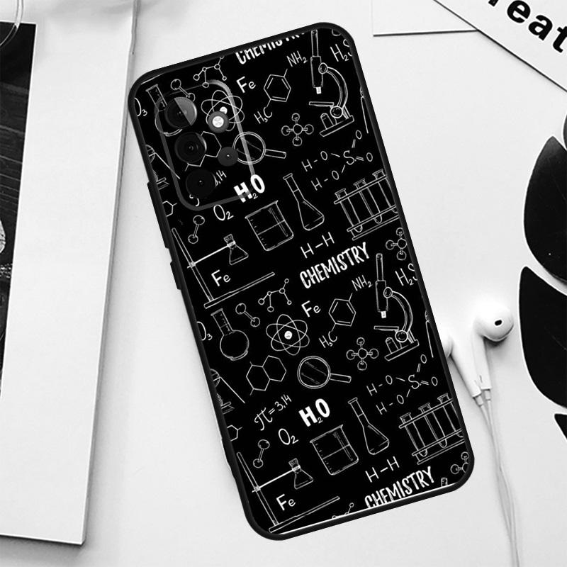 Biology and Chemistry For Samsung Galaxy A34 A54 A14 A55 A35 A15 A53 A33 A13 A05 A06 A16 A22 A32 A52 Phone Case