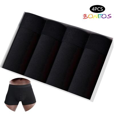 4 pezzi Mutande da uomo sexy Mutandine da uomo traspiranti boxer da uomo boxer da uomo intimo per uomo boxer alla moda