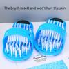 1PC new foot washing artifact lazy foot washing brush, rubbing grindstone Internet celebrity slippers, go to the dead skin bathroom bath cleaning mop