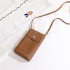 Girl Women Wallet Shoulder Mini Leather Bags Straps Mobile Phone Big Card Holders Wallet Handbag Money Pockets Girls