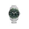 Seiko Prospex Series Business Casual Solar Movement Stainless Steel Watch Green Dial Men watches SNE583P1