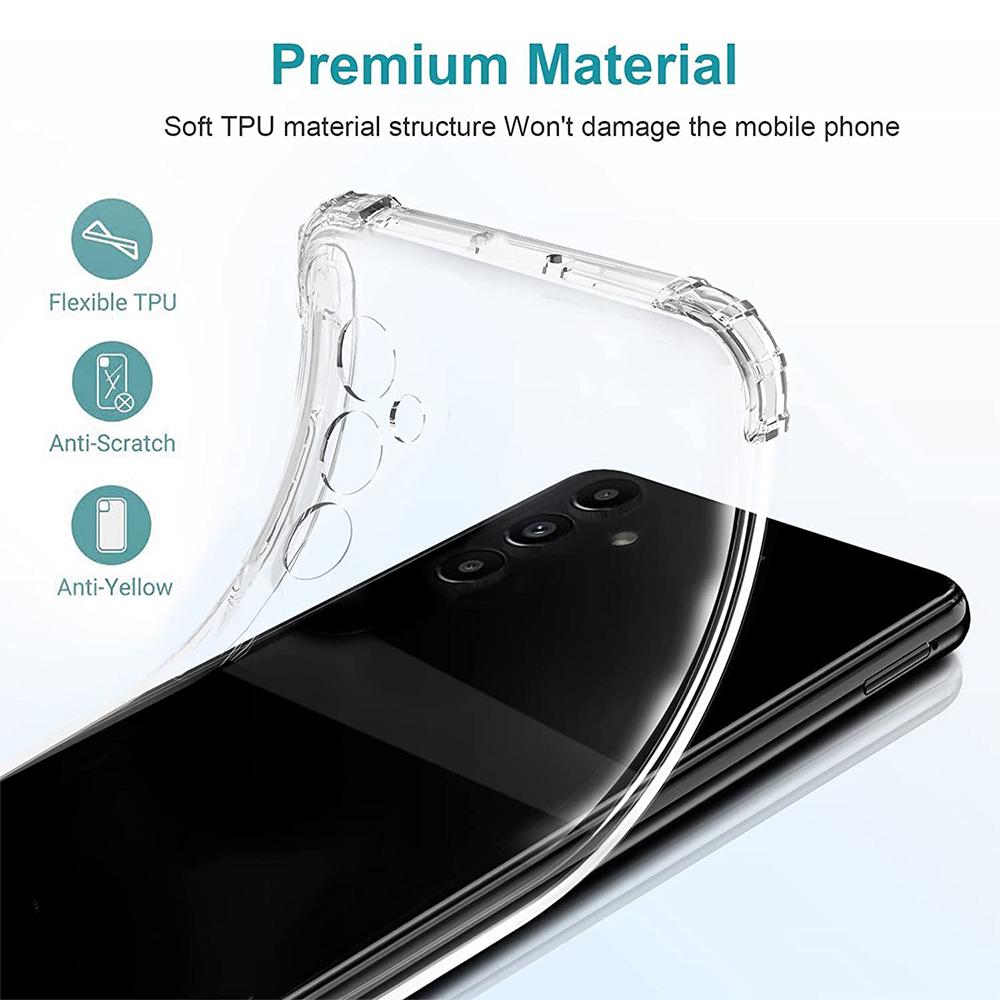 Clear Case For Itel A48 A37 A35 A33 P37 P38 Thick Shockproof Soft Silicone Phone Cover for Itel S18 Pro S17 S16 Pro Vision 1 Pro