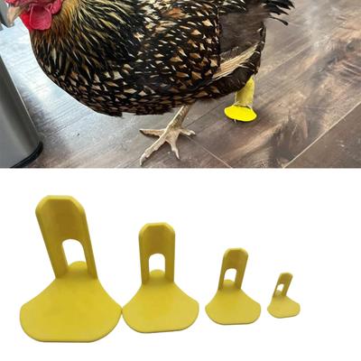 Set of 4 Plastic Chicken Leg Splint For Injured Bird And Poultry Secure Recovery and Safety Protectors Fixing Splints
