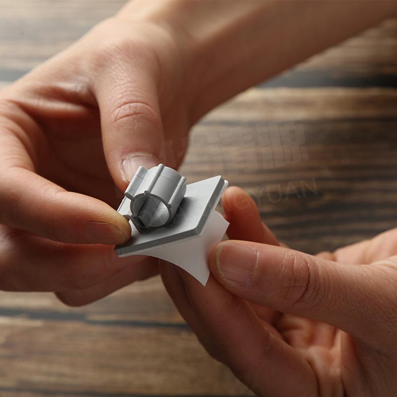 Water Purifier RO Machine with Soft Hose, Pipe Clamp & Adhesive Clip for Drinking Fountain