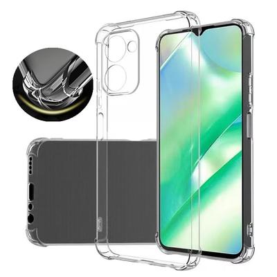 Airbag Shockproof TPU Case for VIVO Y03 Y18 Y18e Y28 Y28S Y38 5G Y17S Y27 Y27S Y02 Y77 Protective Cover Clear Capa Fundas Coque