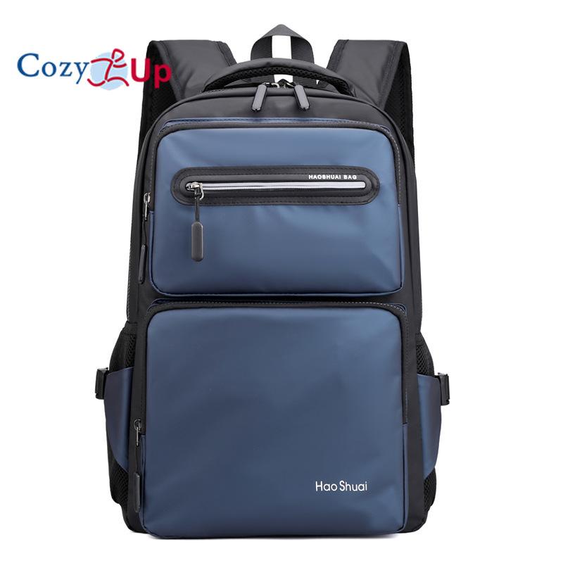 

Уютный рюкзак для путешествий, отдыха, поездок на работу, рюкзак большой вместимости для студентов, рюкзак для компьютера 30cm * 10cm * 43cm темно-синий