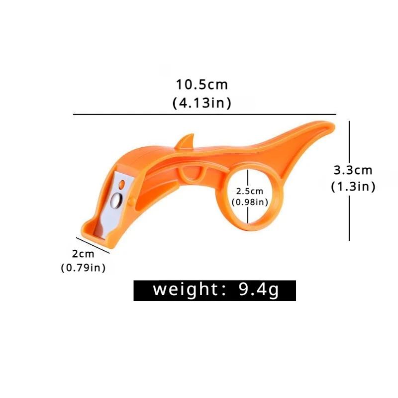 Stainless Steel Kiwi Orange Cutter Portable Fruit Vegetables Peeler Mini Manual Peeling Potato Peelers Home Kitchen Tools