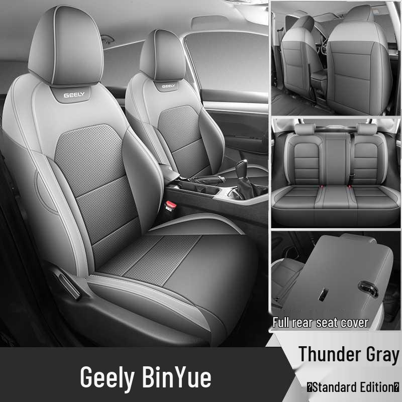 All-Season Full-Coverage Seat Covers for 2025 Geely Binyue - 24 Model-Specific Car Cushions