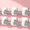 Cable Clips Adjustable Organizer Self Adhesive Mounts Cord Wire Clamps for Desktop Office Home Charger Tidy Solution