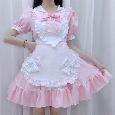 Miracle Nikki Cosplay Dienstmädchen Outfit weltweit Süßling Lolita Niedlich Damenkleid Anzug Damen