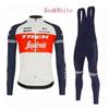 Thermal Long Sleeve Cycling Jersey Bib Tights Set Road Bike Riding Winter Warm Fleece-Lined Performance Gear