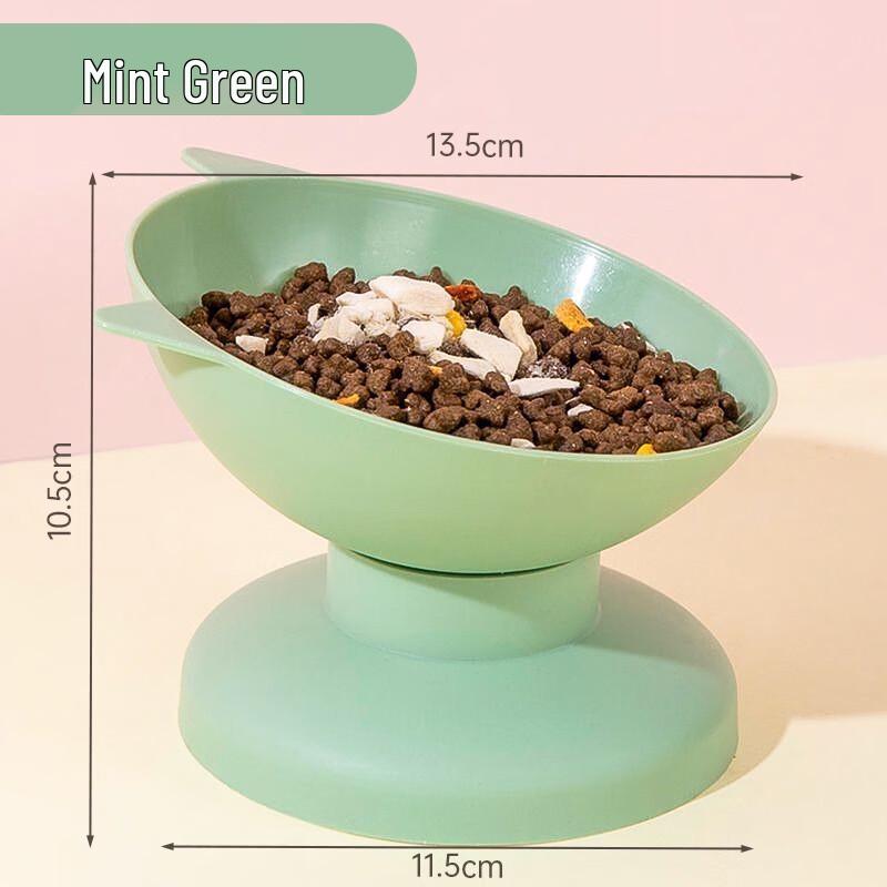 Elevated Slanted Pet Feeding Bowl