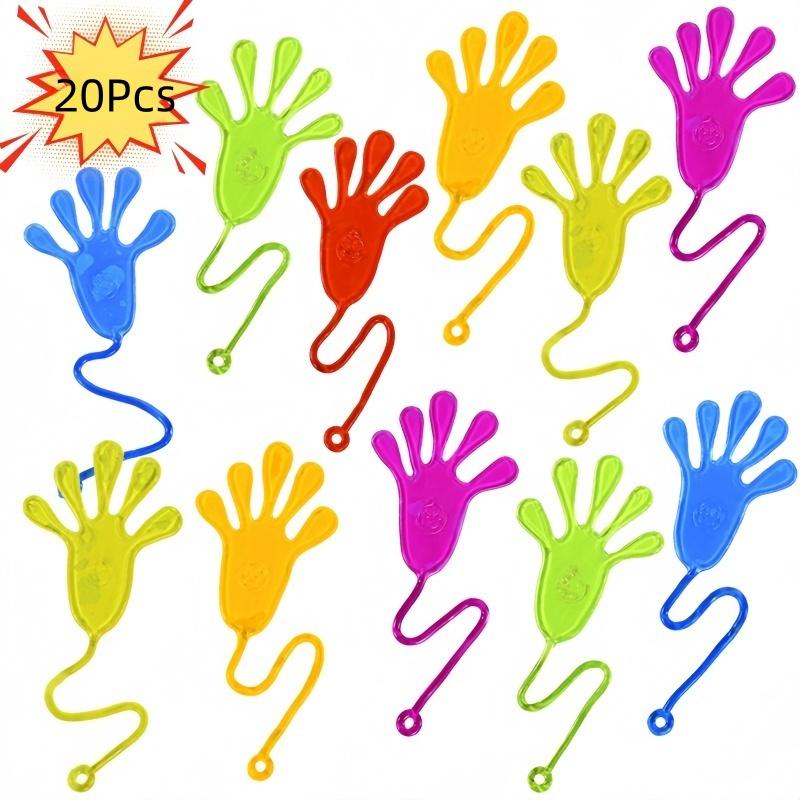 20Pcs Classic Sticky Hands Palm Climb Toys Birthday Party Prank Gifts Pinata Presents Sports Themed Party Toys For Children Gift