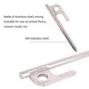 Outdoor Campings Stake Campings Anchors Peg Stainless steels Tent Stake Replacement Yard Lawns Peg with Luminously Rings
