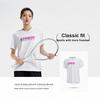 Li Ning Badminton Series Creative Logo Classic Breathable Active Fashion Casual Daily Sports Short Sleeve T-Shirt Unisex Tops White ATSV627-2