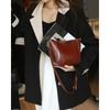The first layer of vegetable tanned cowhide women's bag is a new summer commuter versatile shoulder bag women's trendy crossbody bag small bag