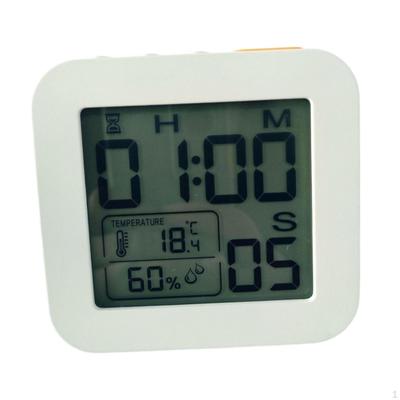Temperature Humidity Meters Gauge White Monitor Compact Easy To Read Portable Digital for