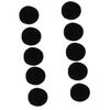 Replacement Ear Pads/Cushions, 35mm, for MDR-Q55/MDR-Q21LP, Black, Pack of 10