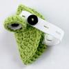 Turtle Sweater Handmade Knitted Warm Turtle Outfit Cartoon Frog Design Costume with Adjustable Strap for Turtles Tortoises Halloween Cosplay