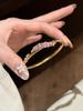 French antique pink flower bracelet light luxury high sense fashion temperament bracelet exquisite sweet jewelry new