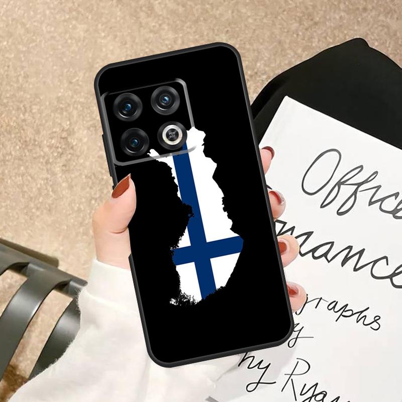 

Finland Flag Case For OnePlus 15 15R 13 13R 13T 12 12R 11 10 Pro 8T 10T Nord 5 CE 2 3 4 Lite N20 N30 Cover OnePlus Nord CE 2