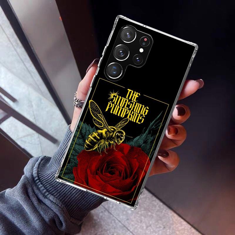 Rock The Smashing Pumpkins Phone Case For Samsung Galaxy S23 S24 S25 Edge S26 Ultra S22 + S21 Plus S20 FE Cover Silicone Print S Samsung S20 Ultra