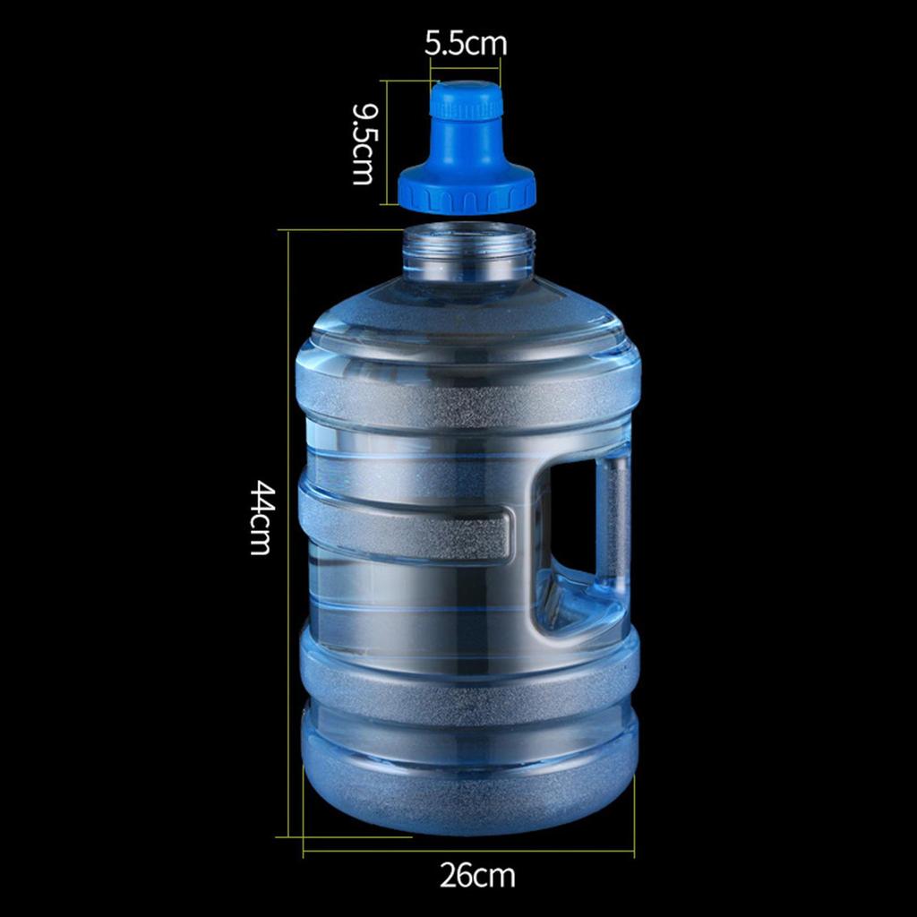 Secchio Brocca Tanica Acqua Minerale con Tappo a Vite da 100 mm Policarbonato Resistente al Calore