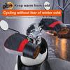 Handlebar Muffs 2pcs Universal Handle Grip Gauntlets Gloves Waterproof Cold Weather Gear For Winter Cycling Riding Universal