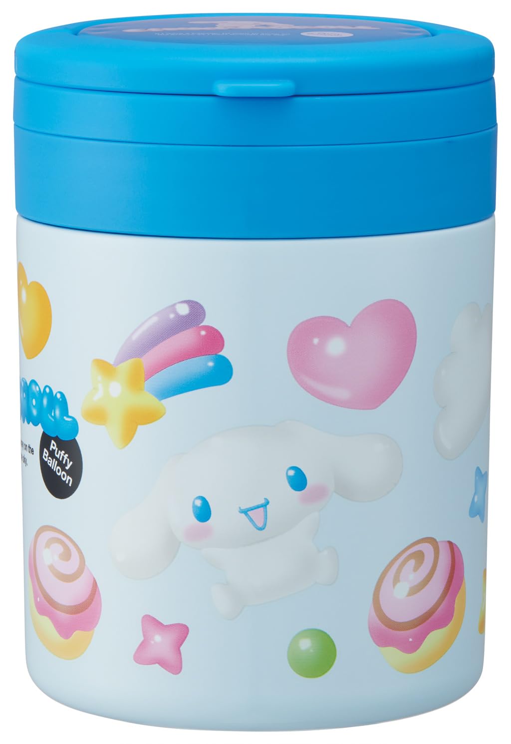

Термокружка для супа Skater, большая емкость, со складной ручкой, Sanrio Cinnamoroll, Пушистый шар, 500 мл, Ручка, Дизайн, LJFO5-A