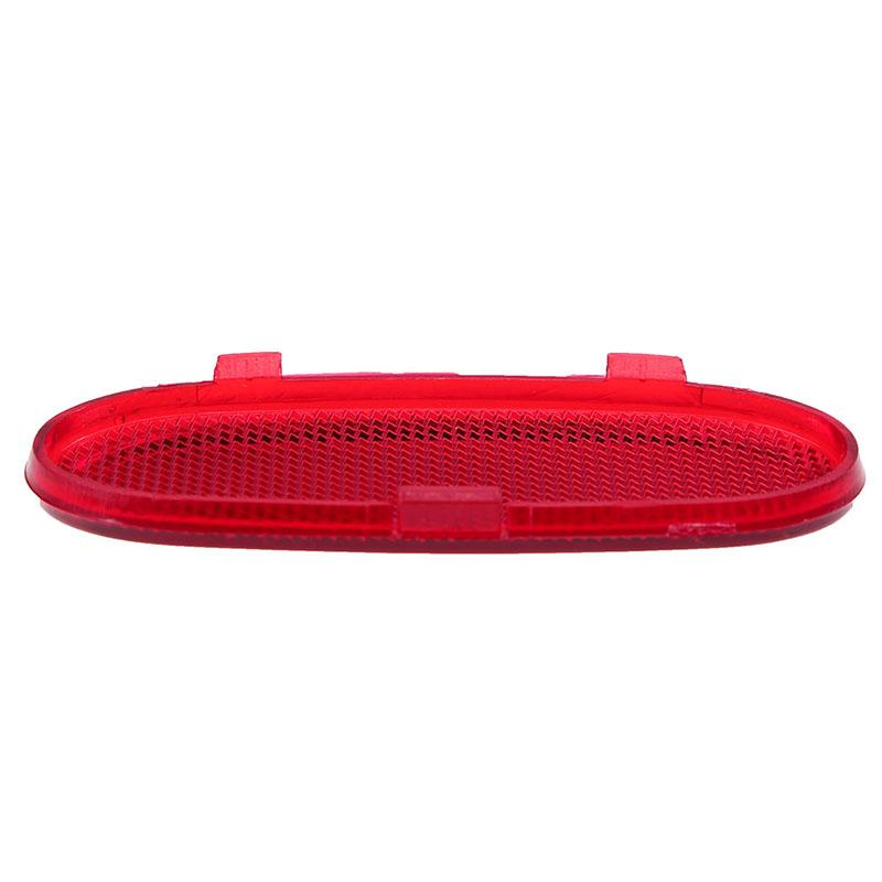 Red ABS Front Inner Door Panel Reflector Light Cover Lens for Dodge Ram 1500 2500 3500 Durango Night Opening Safety Alert Direct Replacement 5179299AA