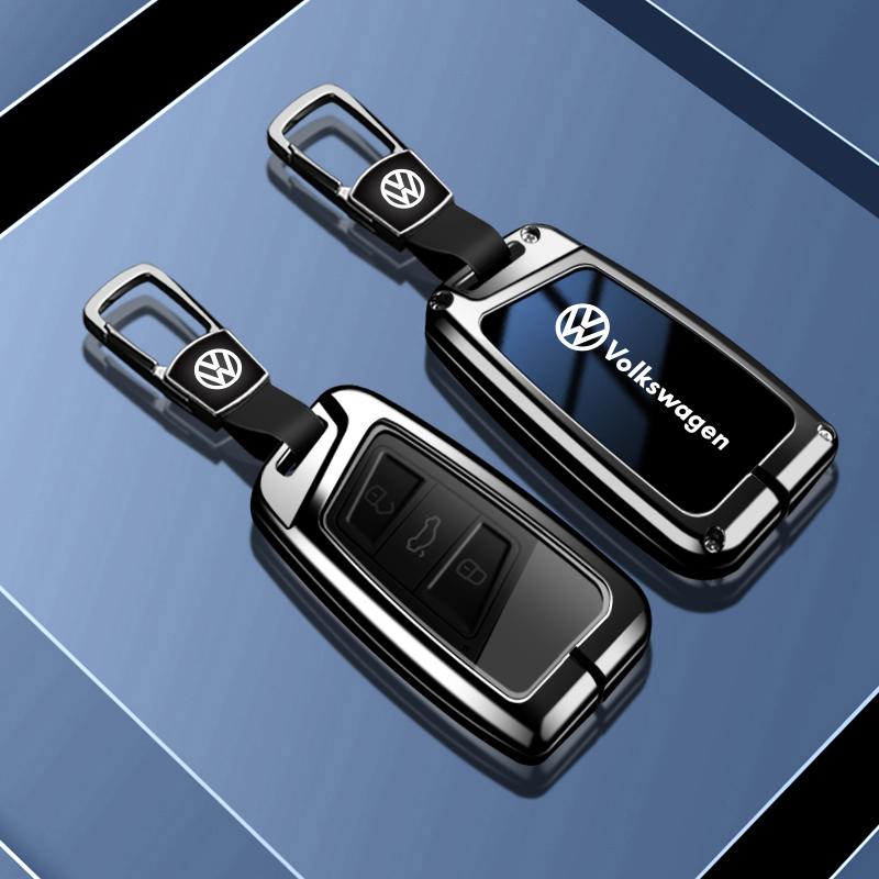 Für VOLKSWAGEN VW VW Auto Metall Fernbedienung Schlüsselhülle Abdeckung Für Volkswagen Tiguan MK2 Magotan Passat B8 CC Für Hülle Schlüsselanhänger Zubehör