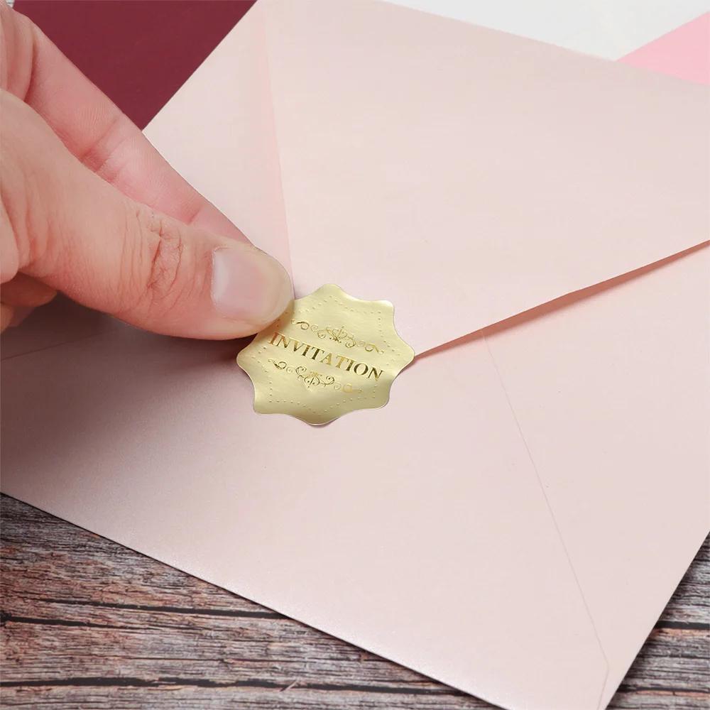 10 PCS/lot Business Gift Multicolor Pearlescent Square Paper Envelopes Pearl Papers Envelope Bag Greeting Card Encased