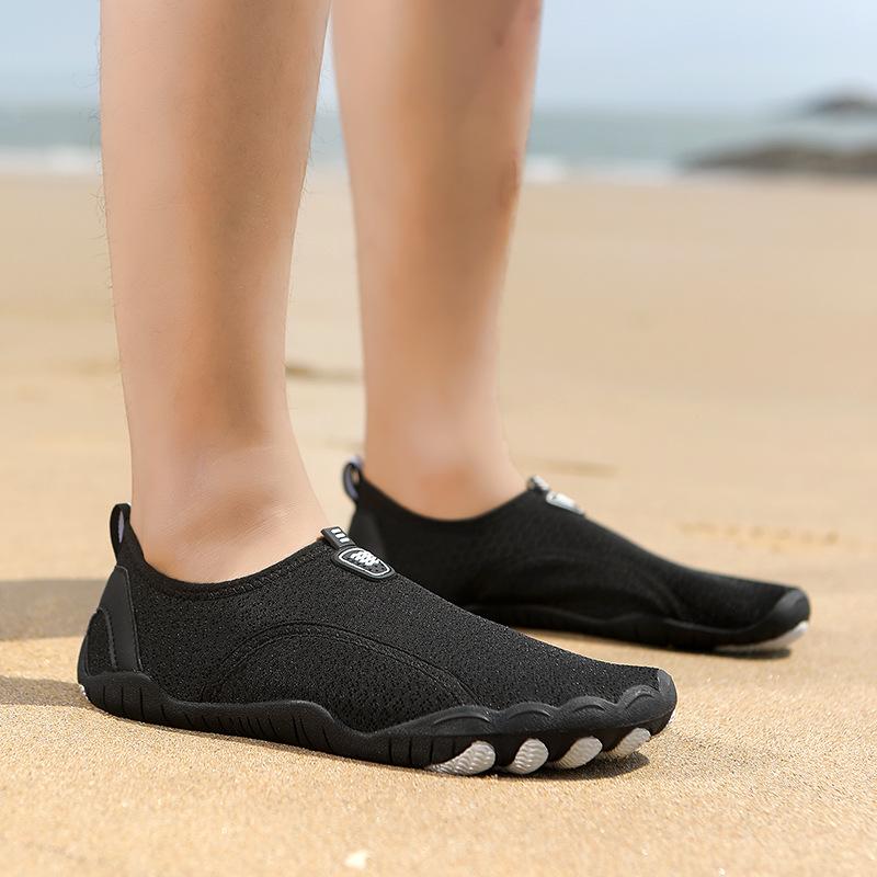 New Quick-Dry Wading Shoes for Couples Outdoor Sports Swimming Five-Toe Shoes Lightweight Breathable Stream-Crossing Footwear