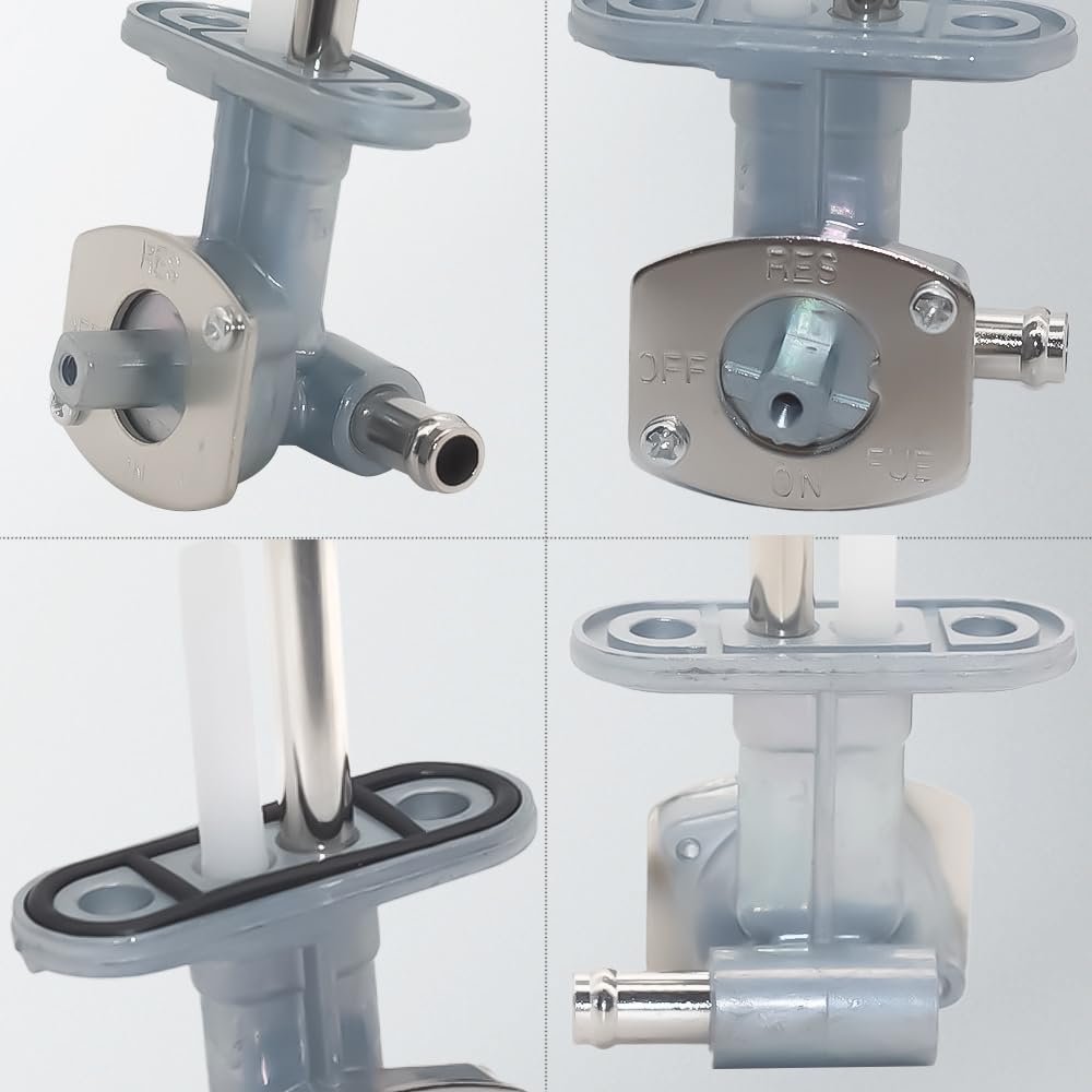 5KM-24500-10-00 1NS-F4524-00-00 Fuel Vavle Petcock with Lever Screw Shut Off Gas Tank Switch Fits for Yamaha Bruin 350 Grizzly 350 660 YFM350 YFM660