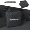 Car Leather Storage Bag High-capacity Auto Trunk Handbag For Volkswagen VW GTI Polo Golf Passat Tiguan Arteon Touareg CC Taigo zf0