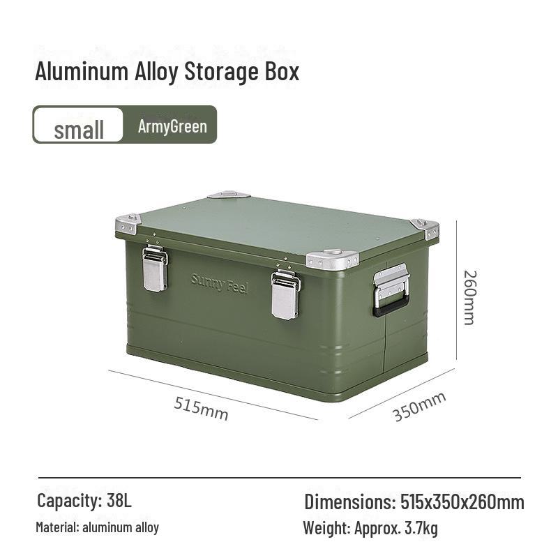 

Ящик для хранения вещей из алюминиевого сплава SunnyFeel Outdoor