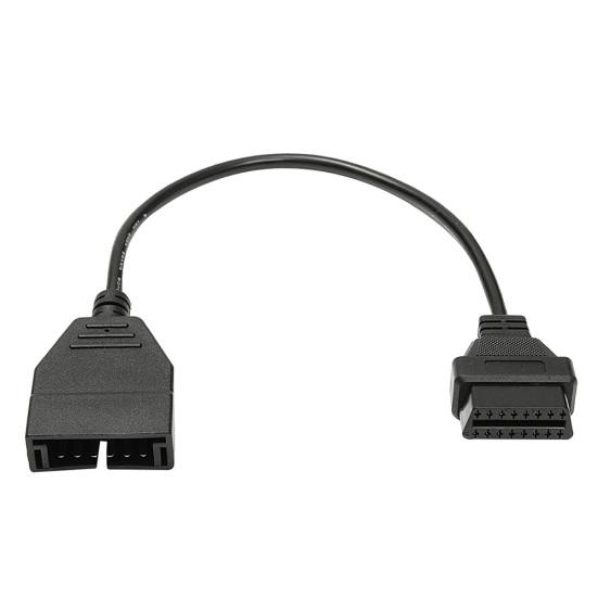 Diagnostický skener 12pinový Obd1 až 16pinový kabel převodníku Obd2 pro GM auto