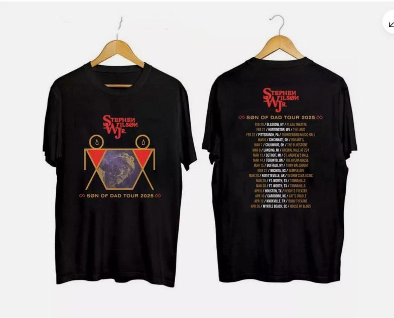 Stephen Wilson Jr Tour 2025 TShirt S