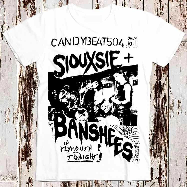 Siouxsie and the Banshees Candy Beat Meme Live Concert Poster T Shirt 8618 S