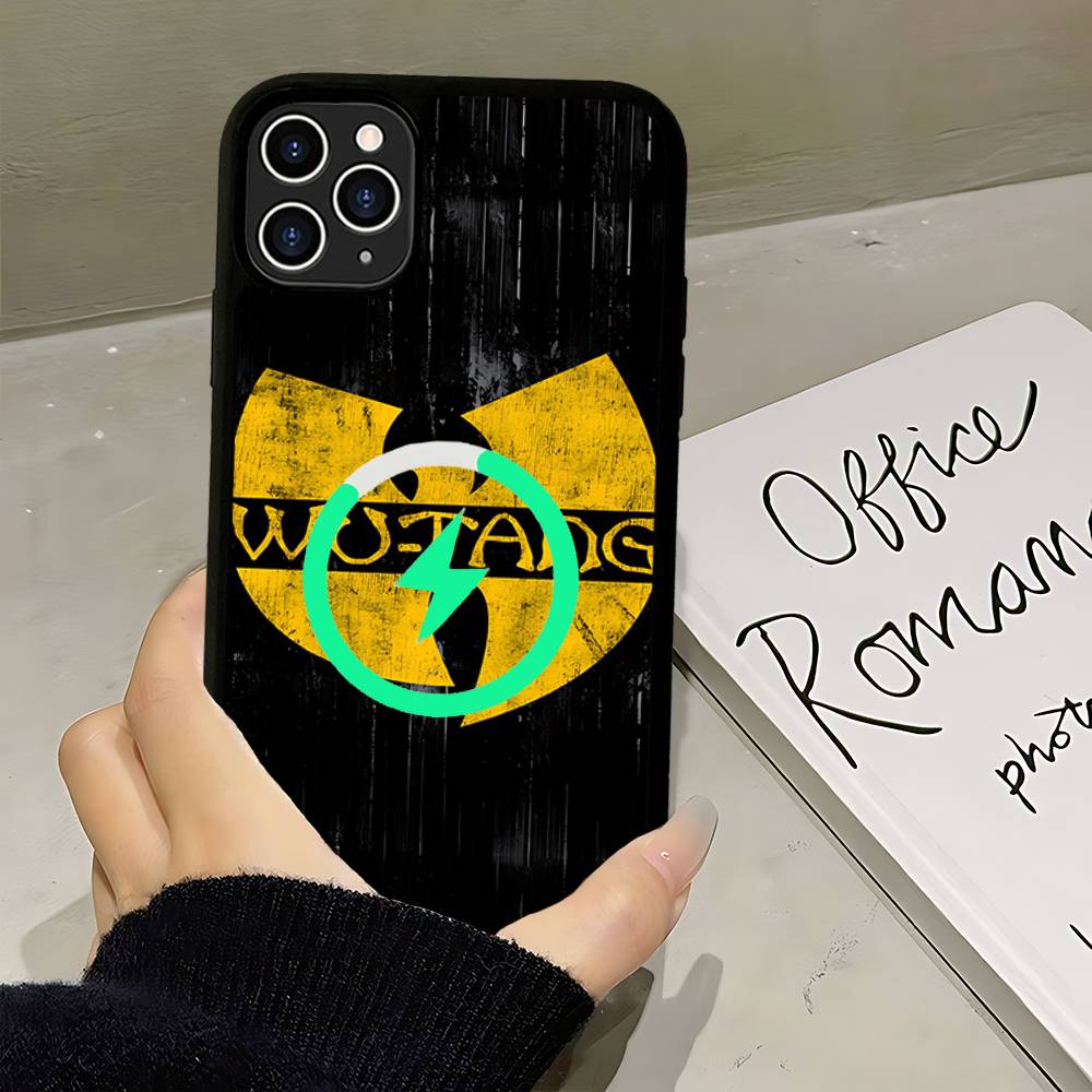 Fashion Trends WU-T-TANG CLANs Magnetic Matte Phone Case For IPhone 16 17 15 14 13 12 11 For Magsafe Wireless Charge Cover