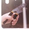 8-Inch Open-End Adjustable Wrench for External Hexagon Hardware