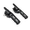 22-25mm Crankcase Guard Footpegs for Motoguard HF3 Cylinder Guard Black