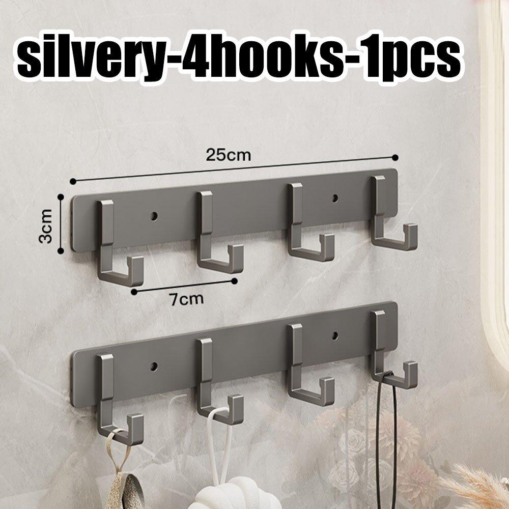 Kitchen and bathroom hangers load-bearing adhesive hooks strong adhesive towels bathroom walls without perforations wall mounted