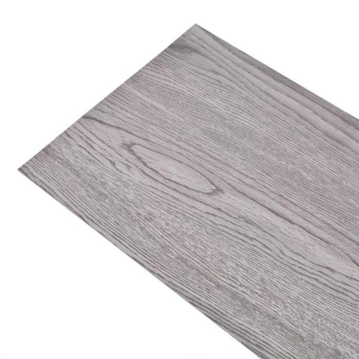 VidaXL Planche de Plancher Planche de Sol Cuisine Salle de Bain Chambre à Coucher Salle de Séjour PVC Non Auto-adhésif 5,26 245168