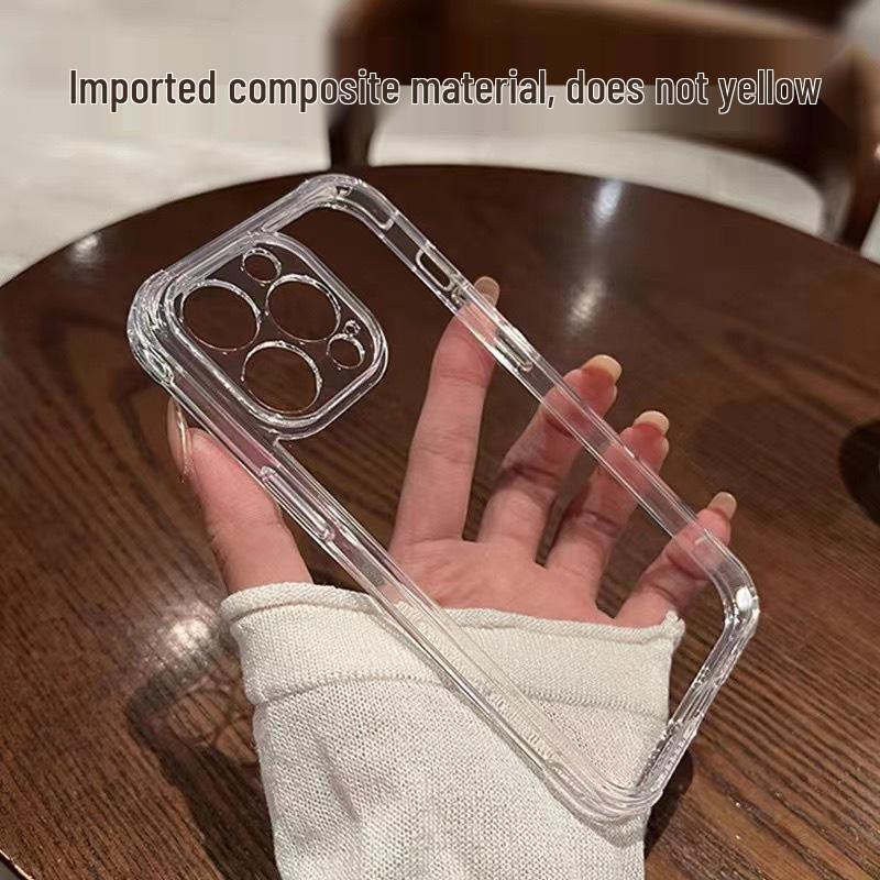 

Прозрачный чехол для телефона Bayer с защитой от пожелтения для iPhone 11/12/13 - Совместим с Apple, Новый и простой дизайн. iPhone 15