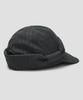 Taibseobiseu Striped Belted Cap [Charcoal]