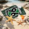 Custom Name Personalized Hannover 96 Football Print Beach Towel, for Trip Camping Beach Party Home Decor, Birthday Gift for Family & Friends