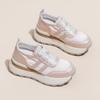 8Cm small inner height increase women's new summer satin breathable platform casual shoes