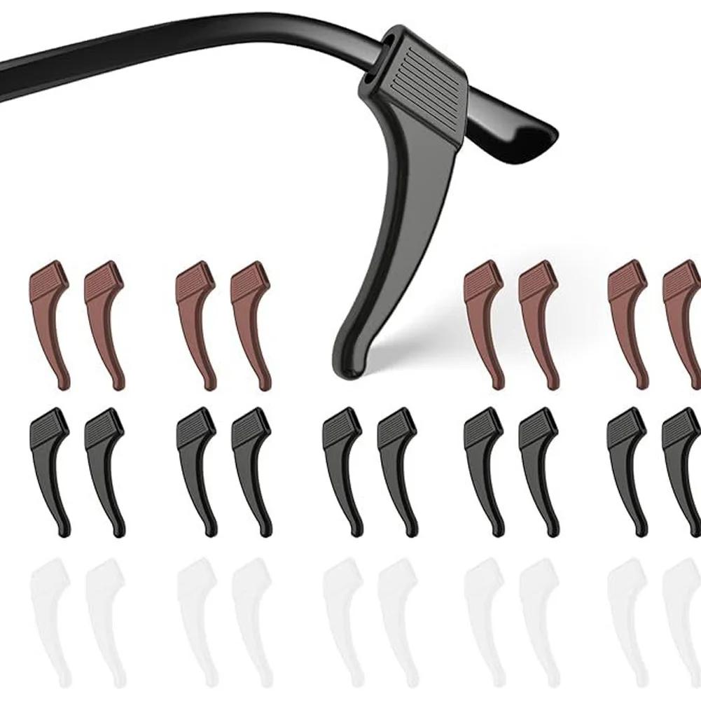 Universal Anti-Slip Silicone Eyeglass Temple Tips Sleeve Sports Running Use Soft Glasses Ear Grips Eyewear Leg Sleeve Supplies