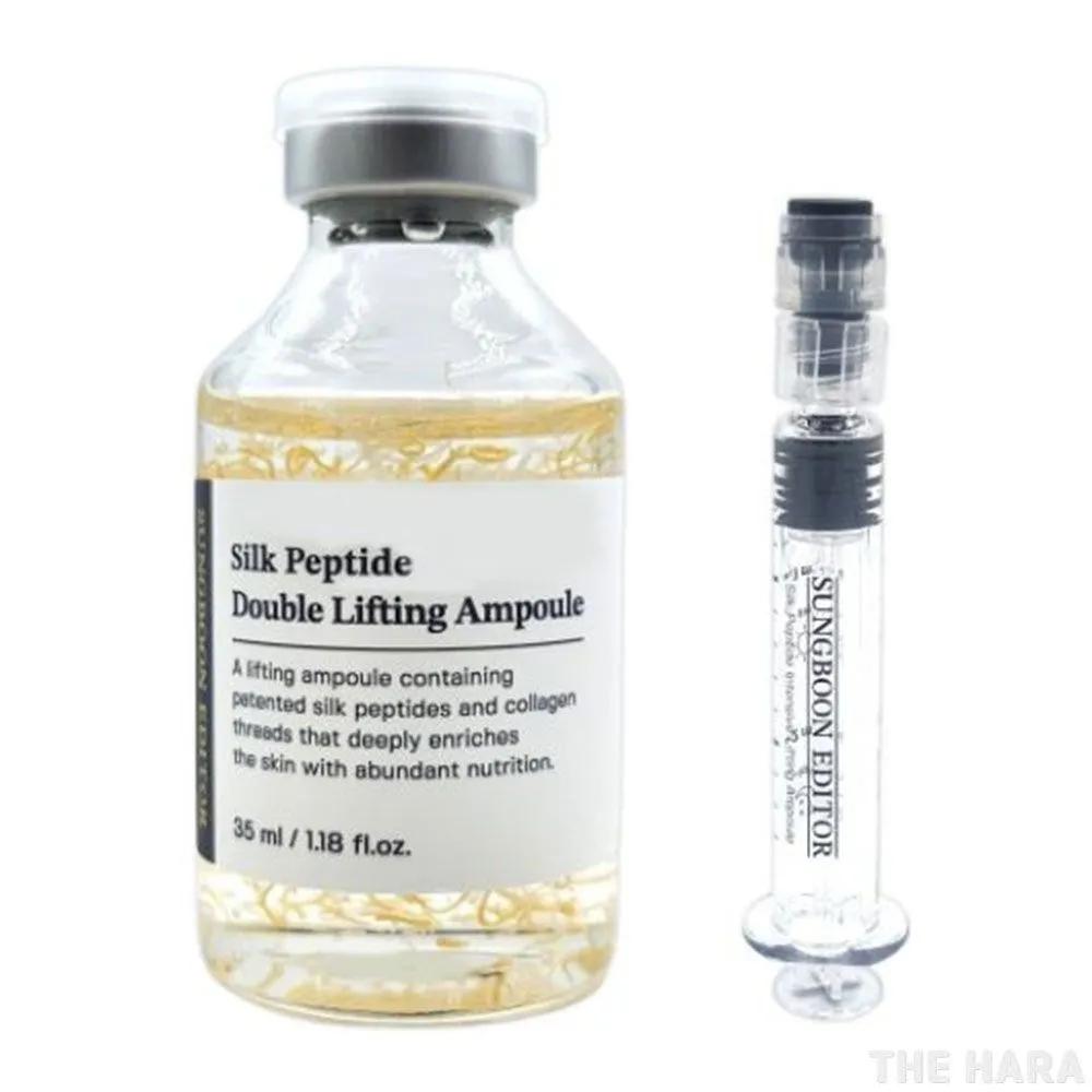 

SUNGBOON EDITOR Silk Peptide Double Lifting Ampoule Double-Thread Dissolvable Lifting Ampoule 35ml